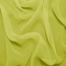 Silk Crinkle Chiffon 100% Grade A Silk  50/51" Pea Green