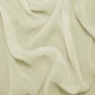 Silk Crinkle Chiffon 100% Grade A Silk  50/51" Pale Yellow
