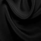 Silk 6 Ply Woven Crepe 100% Silk Grade A 53/54" Black
