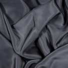 Silk Stretch Crepe De Chine 92% / 8%  40/41" Charcoal Gray