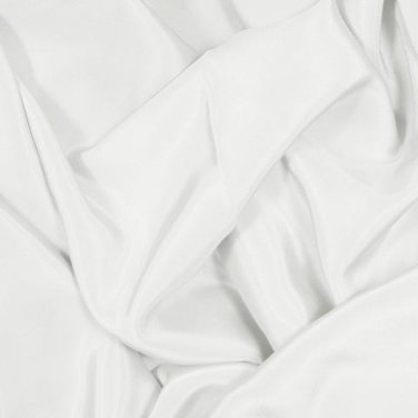 Silk Stretch Crepe De Chine 92% / 8%  40/41"  Off White