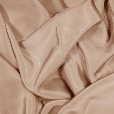 Silk Stretch Crepe De Chine 92% / 8%  40/41"  Nude Rose