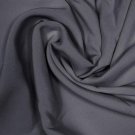 Silk Stretch 4 Ply Crepe Grade A 96% / 4%  41/42" Charcoal Gray