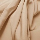 Silk 4 Ply Woven Crepe 100% Grade A Silk 44/45" Beige