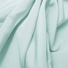 Silk 4 Ply Woven Crepe 100% Grade A Silk 44/45" Baby Blue