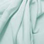 Silk 4 Ply Woven Crepe 100% Grade A Silk 44/45" Baby Blue