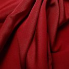 Silk 4 Ply Woven Crepe 100% Grade A Silk 44/45" Cherry Red