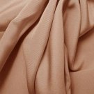 Silk 4 Ply Woven Crepe 100% Grade A Silk 44/45" Dusty Peach