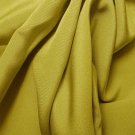 Silk 4 Ply Woven Crepe 100% Grade A Silk 44/45"  Pea Green