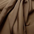 Silk 4 Ply Woven Crepe 100% Grade A Silk 44/45" Walnut Brown