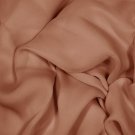 Silk Stretch Georgette 93% / 7% 40/41"  Light Brown