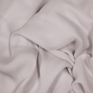 Silk Stretch Georgette 93% / 7% 40/41"  Khaki Gray