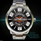 17 Harley Motor Oil Stainless Steel Sport Metal Watch Unisex