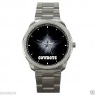 Dallas Cowboys American NFL Football Team Sport Metal Watch Stainless Band
