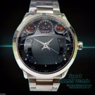 Citroen C5 Steering Wheels Stainless Steel Sport Metal Watch Unisex
