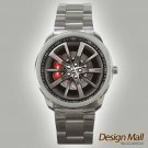 Custom Made Black HSV GTS E3 Wheel Rim Racing Sport Metal Watch
