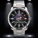 FORD MUSTANG 50TH ANNYVERSARY LOGO Sport Metal Watch Apparel Merch