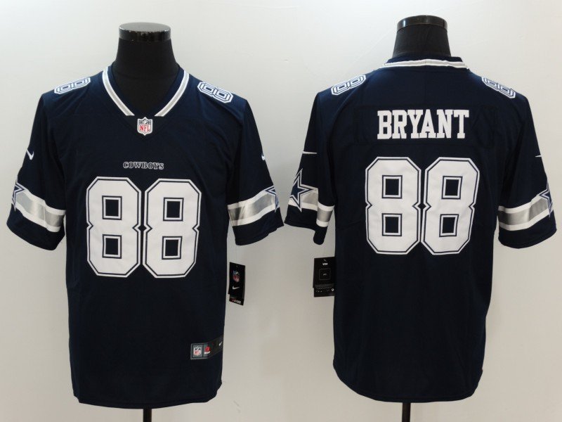 Dallas Cowboys Dez Bryant Men's Navy Limited Player Jersey Sale