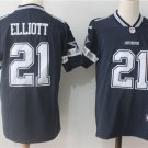 Dallas Cowboys Ezekiel Elliott Men's Navy Limited Player Jersey Sale