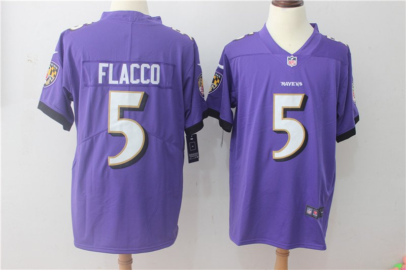 Baltimore Ravens Joe Flacco Men's Limited Player Jersey Purple,Jersey Outlet