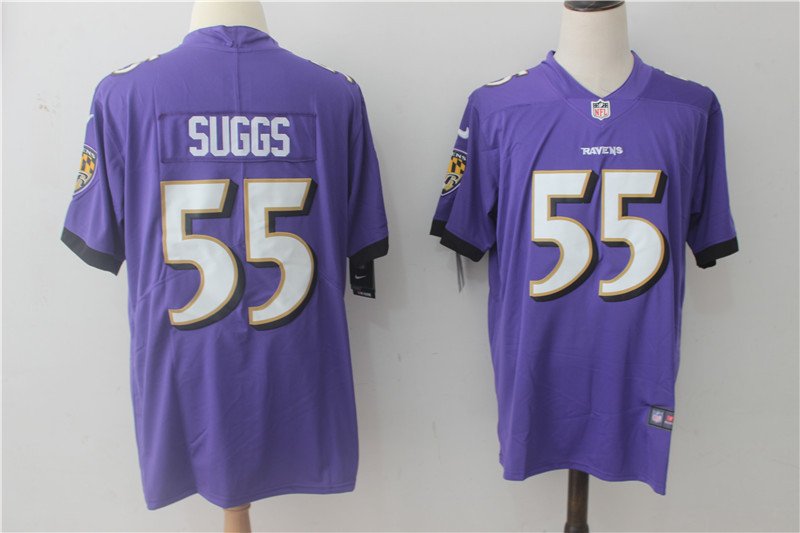 Terrell Suggs Baltimore Ravens Men's Limited Player Jersey Purple,Jersey Outlet
