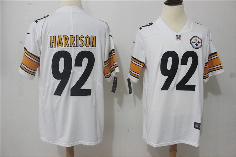 James Harrison Pittsburgh Steelers Men's Limited Player Jersey White,Stadium Jersey Sales
