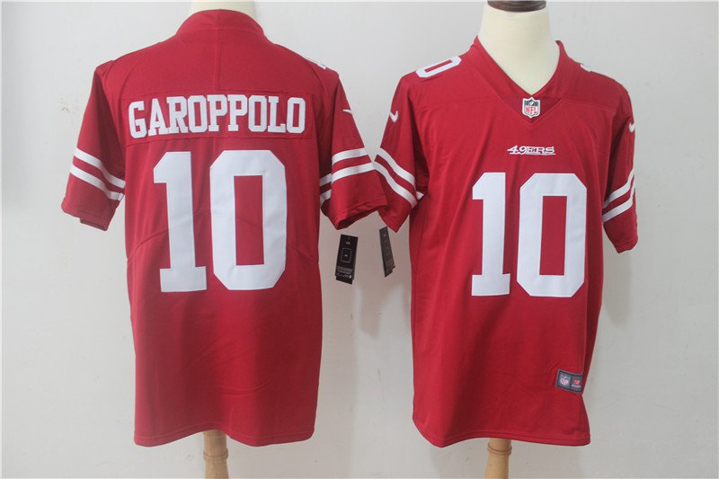 Jimmy Garoppolo Men's San Francisco 49ers Red Limited Player Jersey Outlet