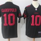 Jimmy Garoppolo #10 San Francisco 49ers Men's Limited Player Jersey Black,Jersey Sale