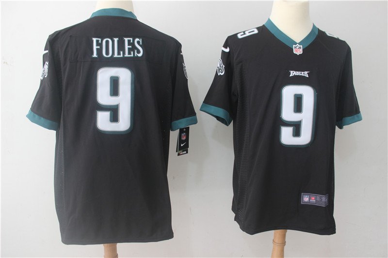 Nick Foles Philadelphia Eagles Men's Limited Game Jersey Black,Jersey Sale