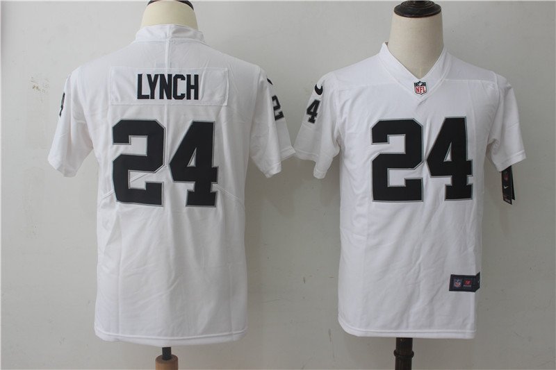 Marshawn Lynch Men's Oakland Raiders Limited Player Jersey White,Football Jersey Outlet