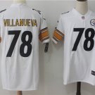 Villanueva #78 Men's Pittsburgh Steelers Limited Player Jersey White,Football Jersey Outlet
