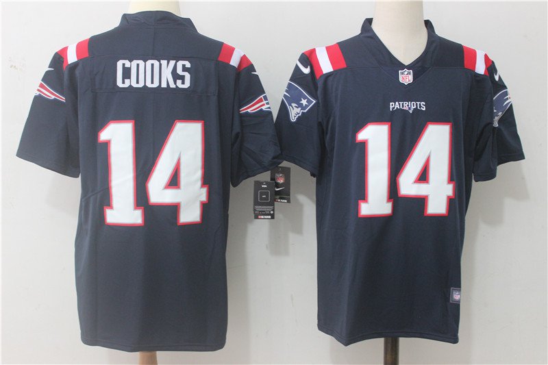 Cooks #14 New England Patriots Navy Men's Color Rush Limited Player Jersey,Stadium Jersey Outlet