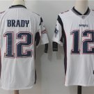 Tom Brady #12 Men's New England Patriots Limited Player Jersey White,Football Jersey Sale