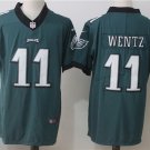 Wentz #11 Philadelphia Eagles Men's Green Limited Player Jersey,Football Jersey Sale