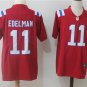Julian Edelman #11 Men's New England Patriots Red Limited Player Jersey,Football Jersey Sale