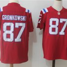 Rob Gronkowski  #87 Men's New England Patriots Red Limited Player Jersey,Football Jersey Sale
