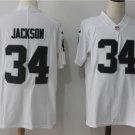 Bo Jackson Men's Oakland Raiders Limited Player Jersey White,Football Jersey Sales