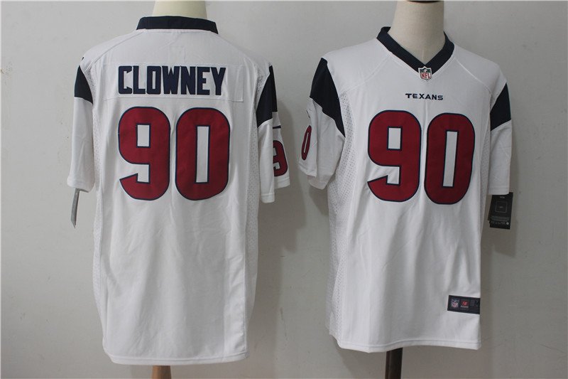 Jadeveon Clowney Houston Texans Men's Limited Game Jersey White,Jersey Outlet