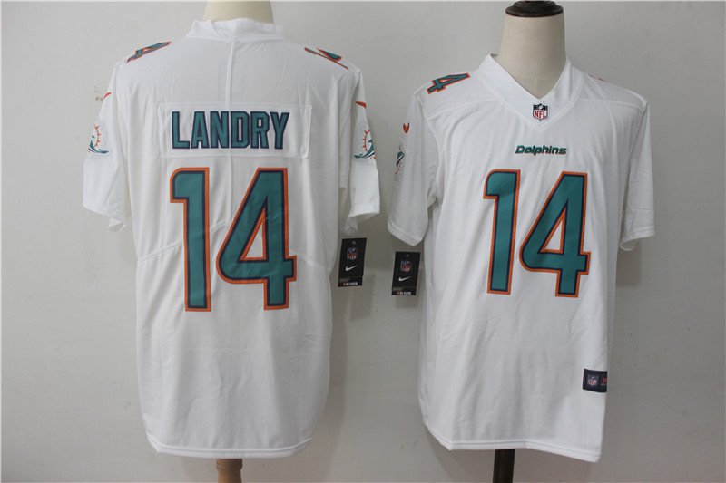 Miami Dolphins Jarvis Landry Men's Limited Jersey White,Jersey Sale