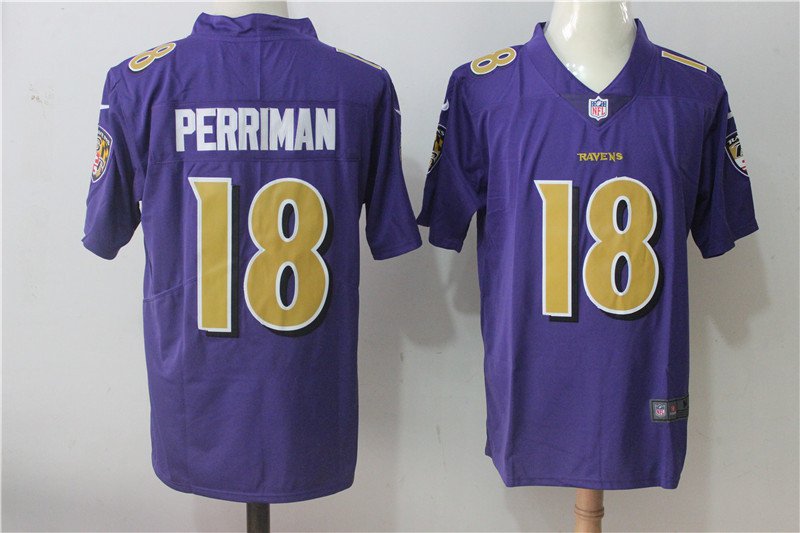 Perriman Baltimore Ravens Men's Color Rush Limited Player Jersey Purple,Jersey Outlet
