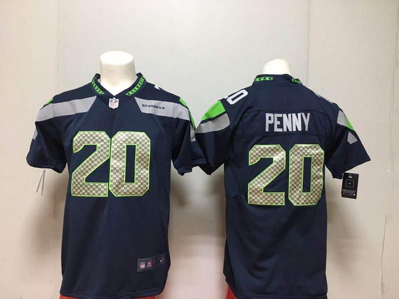 Rashaad Penny Seattle Seahawks Men's Limited Player Jersey Blue,Jersey Outlet