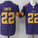 Smith 22th Minnesota Vikings Men's Color Rush Limited Player Jersey Purple