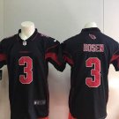 Josh Rosen #3 Arizona Cardinals Men's Color Rush Limited Player Jersey Black