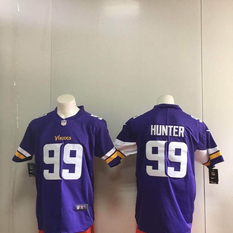 Danielle Hunter #99 Minnesota Vikings Men's Limited Player Jersey Purple