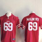 Mike McGlinchey Men's San Francisco 49ers Red Limited Player Jersey Outlet