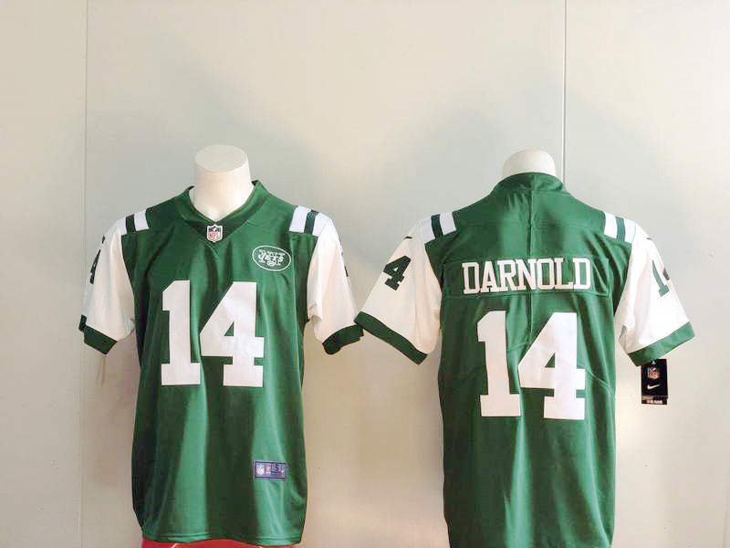 Sam Darnold Men's New York Jets Green Limited Player Jersey Sale