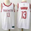 HARDEN 13 Men's Rockets Stitched Swingman Jersey White