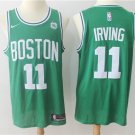 Men's Boston Celtics Kyrie Irving 11 Basketball Green Jersey Stitched