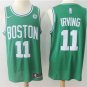 Men's Boston Celtics Kyrie Irving 11 Basketball Green Jersey Stitched