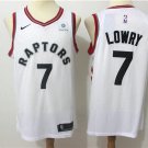 Kyle Lowry #7 Toronto Raptors Men's White Basketball Jersey Stitched